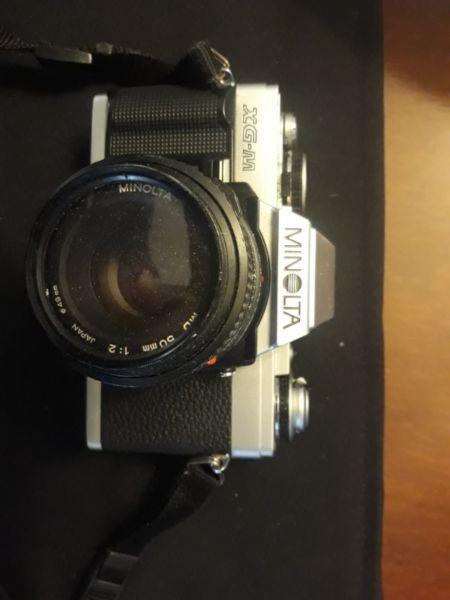Minolta XGM Camera (old style) NOT Digital