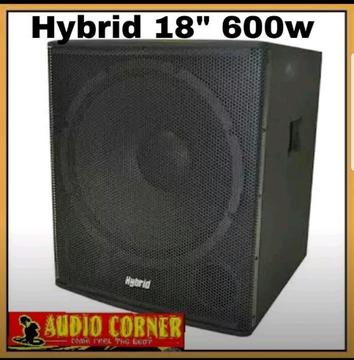 Hybrid speaker bassbin 600w New