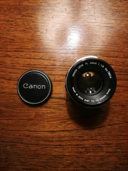 Canon FL 50mm f/1.8