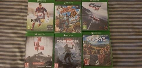 Xbox One 500GB + Kinect + 6 games
