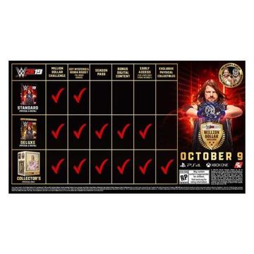 BRAND NEW WWE 2K19 COLLECTORS EDITION