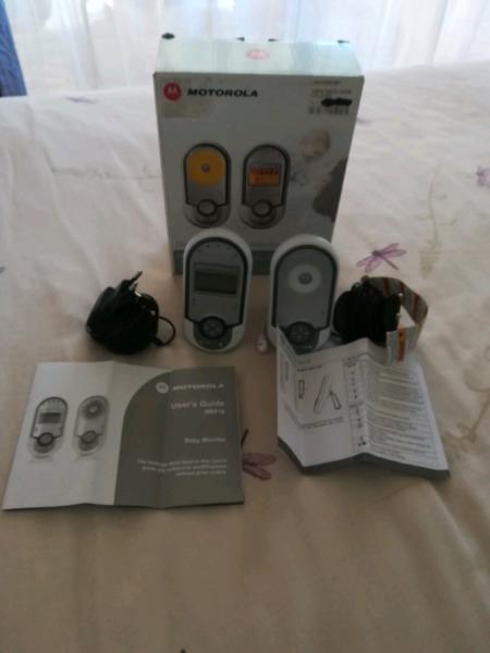 Pre loved Motorola Digital Audio Baby Monitor