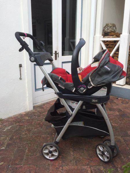 Car seat + pram + 2 x isofix bases