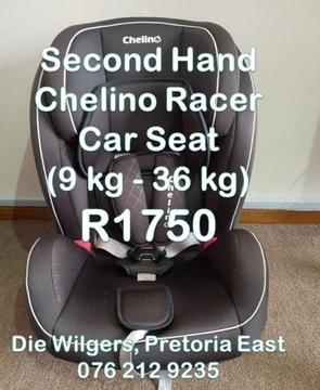 Second Hand Chelino Racer Car Seat (9 kg - 36 kg)