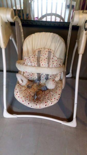 Graco baby 2speed swing chair
