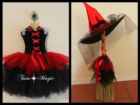 SALE ON HALLOWEEN / WITCHES TUTU OUTFIT