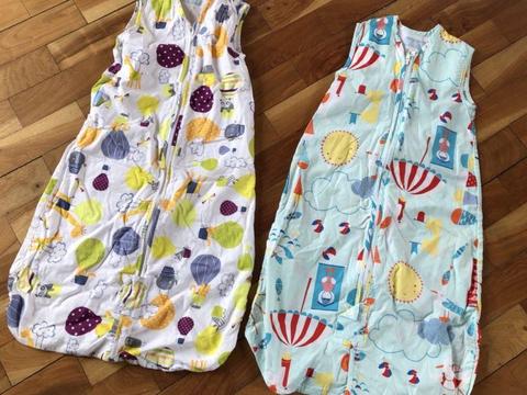 Baby grobag x 2 6-18 months