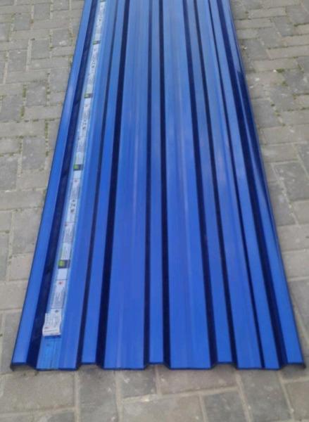 New IBR Polycarbonate Roofsheets Blue