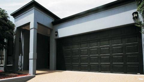 Single and double aluzinc sectional doors in Hartbeespoort