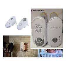 Baby/Elderly Monitor Motorola Digital Plug and Play Audio with 1.8GHz DECT technology BRAND NEW