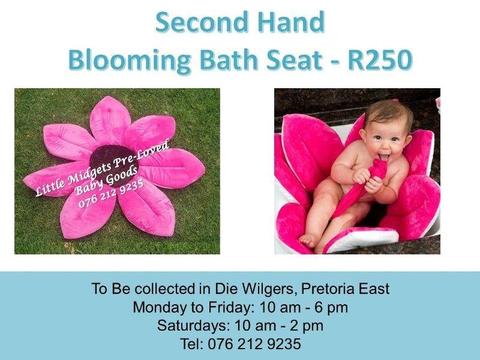 Second Hand Blooming Bath Seat