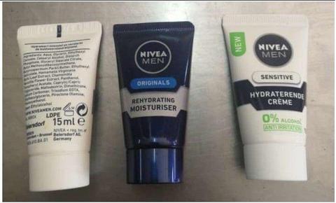 Colgate Toothpaste 22ml and Nivea Creams 15ml R4