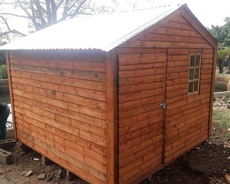 1.8mx1.8m louver wendy house tool shed