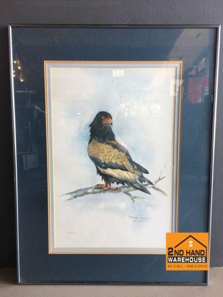 Bird Wall Painting Framed