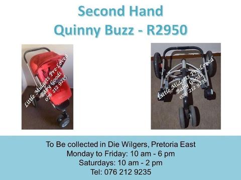 Second Hand Quinny Buzz - Red
