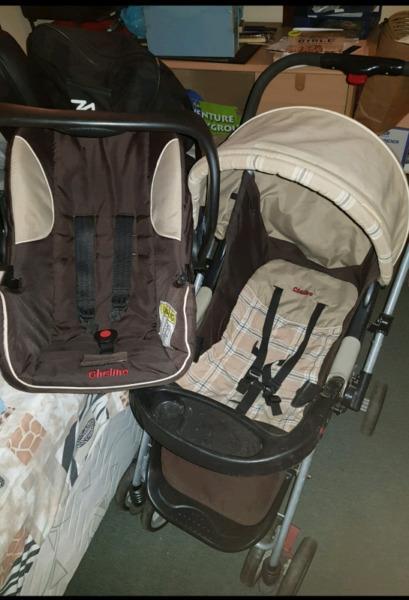 Pram and Baby Seat Travel System