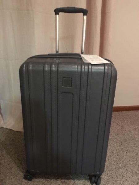 HEDGREN 66cm Trolley Case Spinner with Expansion Grey