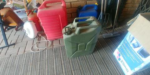 Jerry cans X3 R150 each