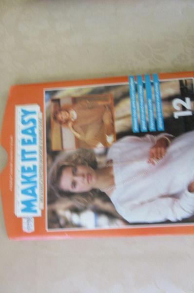 MAKE IT EASY - MIX & MATCH PATTERN WARDROBE & SEWING GUIDE NO. 12 - AS PER SCAN