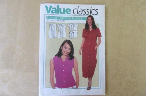 VALUE CLASSICS - SUMMER DRES & BLOUSE - 4 AVAILABLE - AS PER SCAN