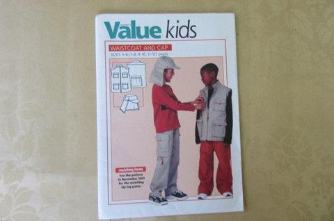 VALUE KIDS - WAISTCOAT AND CAP - 3 AVAILABLE - AS PER SCAN