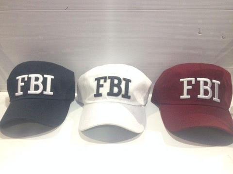 FBI Baseball caps strap back