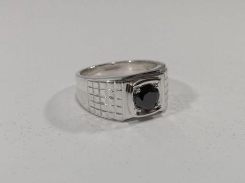 Solid Silver Handmade designed Gents Ring
