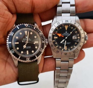Wanted all vintage rolex watches