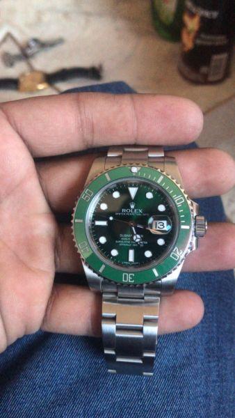 Wanted rolex hulk watches