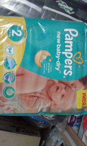 Pampers and Huggies