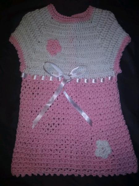 Brand new hand made crocheted baby clothes all sizes best quality