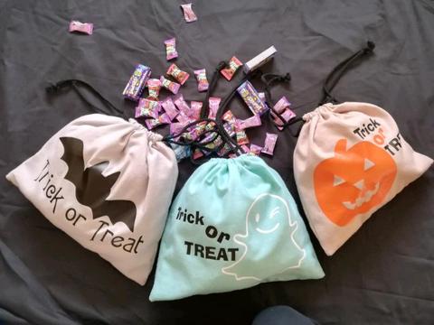 Halloween candy bags