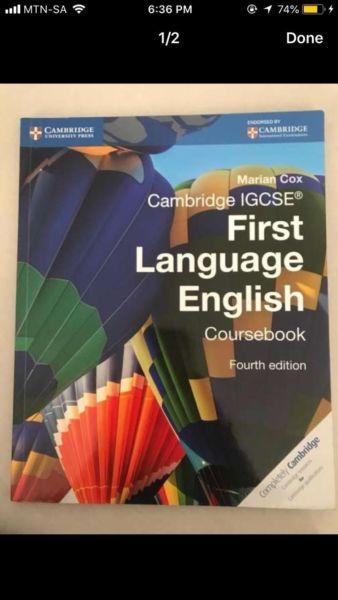 Cambridge IGCSE first language English course book