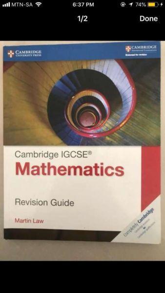 Cambridge IGCSE mathematics revision guide