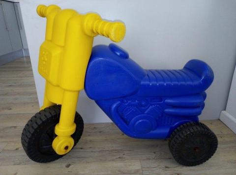 Large SASOL Blue Push Bike