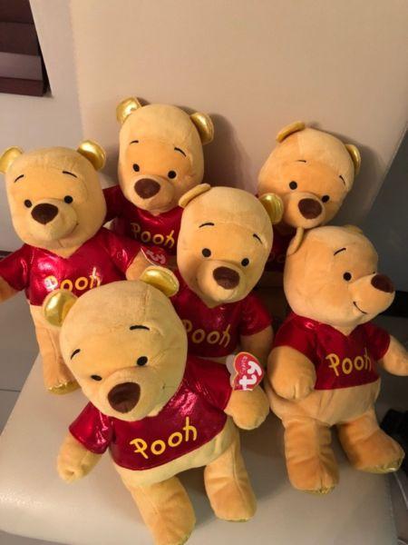 Winnie the Pooh Sparkle Plush - Brand new