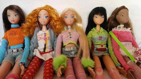 Hi Glamm dolls [5 dolls]