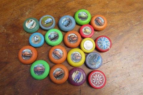 19 DISNEY PIXAR WHEELS - AS PER SCAN