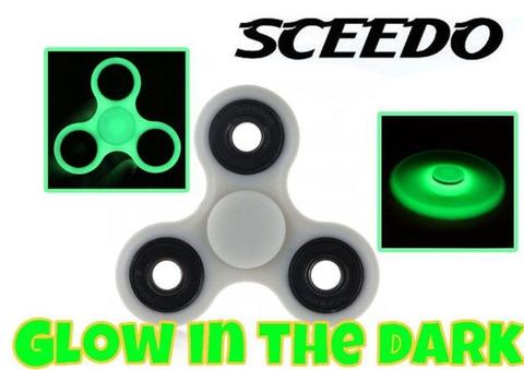 Sceedo Fidget Spinner - Glow in the Dark, Retail Box