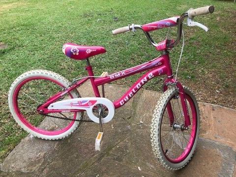 Girls Pink BMX Bicycle