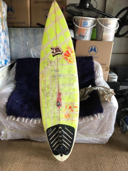 6’1 dutchie surfboard