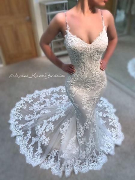 ENZOANI LACE WEDDING GOWNS TO HIRE -WEDDINGS BY DESIGN