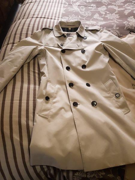 Burberry Gents 3/4 Length Trench Coat
