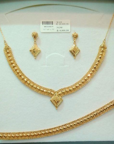 9CT WEDDING SET (SET14PJLITE)