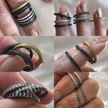 Del Coursy Stacking Rings