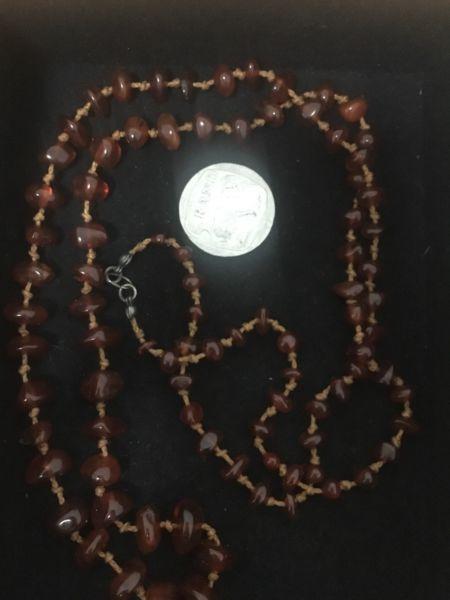 Amber necklace