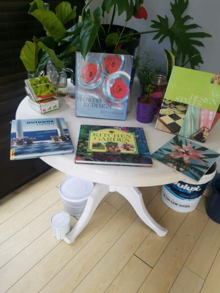 Gardening and flower arranging books