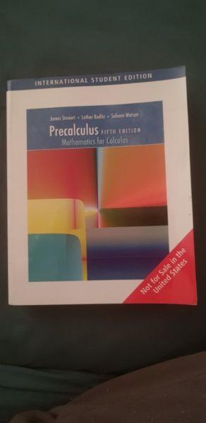 Precalculus 5th edition textbook