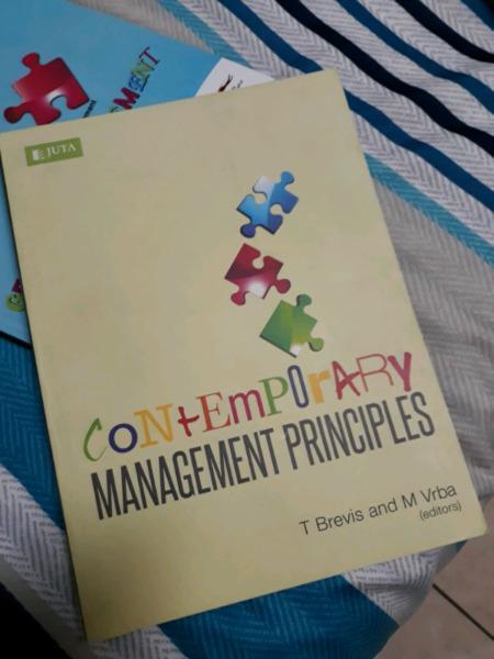 Contemporary Management Principles