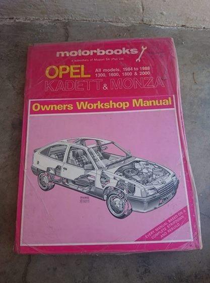 Opel kadett & Monza owner workshop manual